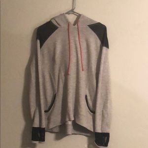 Maurice’s Gray hoodie with black mesh